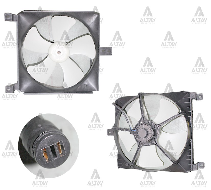 Suzuki Swift Radyatör Fan ve Motoru 1990-2001 Fan Macar . OEM 17100-63B00